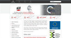 Desktop Screenshot of hkis.hr