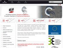 Tablet Screenshot of hkis.hr